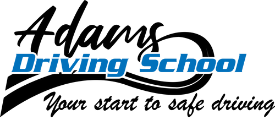 Adams Driving School logo